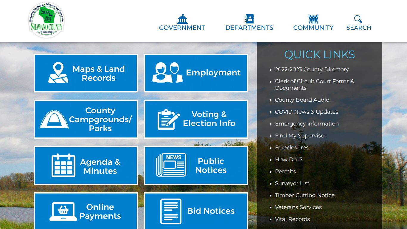 Shawano County » Departments » County Clerk